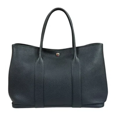 Pre-owned Hermes Black Negonda Leather Tote Bag ()