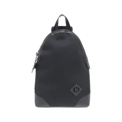 Pre-owned Hermes Black Swift Leather Backpack ()