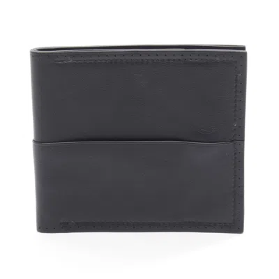 Pre-owned Hermes Black Swift Leather Leather Wallet (bi-fold) ()