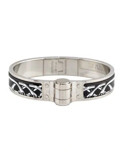 Pre-owned Hermes Blades Equestres Bracelet, 6.25" In Multi