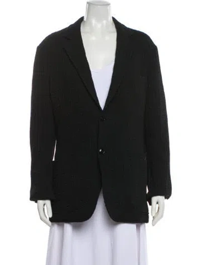 Pre-owned Hermes Blazer In Black