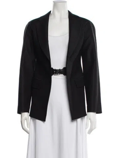 Pre-owned Hermes Blazer In Black