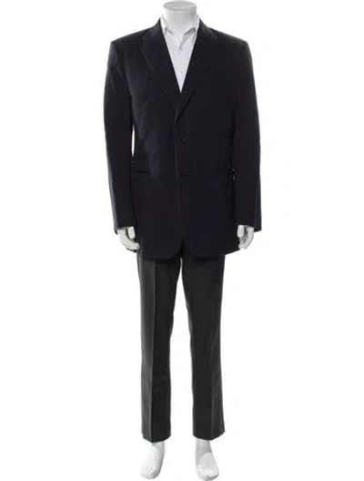 Pre-owned Hermes Blazer In Blue