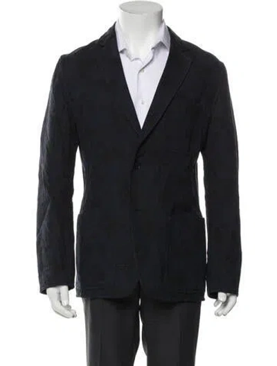 Pre-owned Hermes Blazer In Blue