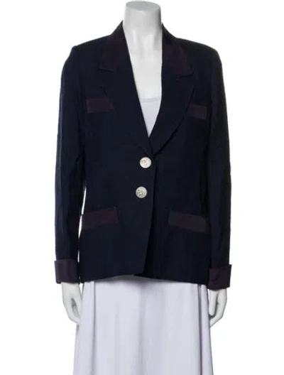 Pre-owned Hermes Blazer In Blue