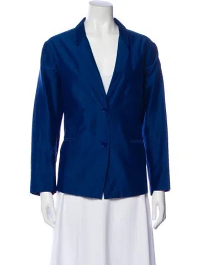Pre-owned Hermes Blazer In Blue