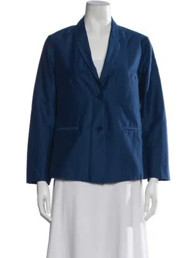 Pre-owned Hermes Blazer In Blue