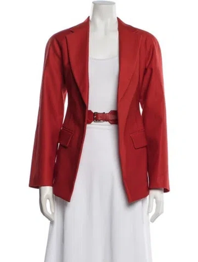 Pre-owned Hermes Blazer In Red