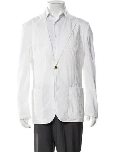 Pre-owned Hermes Blazer In White