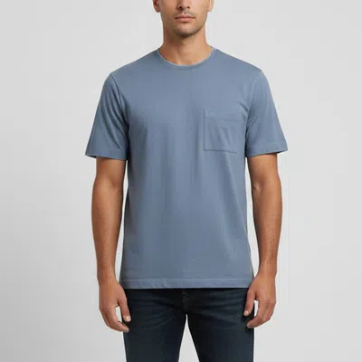 Pre-owned Hermes Blue Cotton Pique Crew Neck T-shirt L