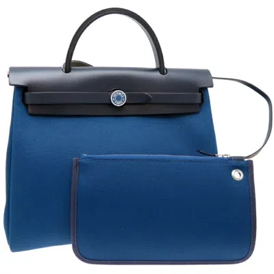Pre-owned Hermes Blue Shoulder Bag ()