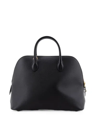 Pre-owned Hermes Bolide 1923 Bag Epsom 30 Satchel In Black