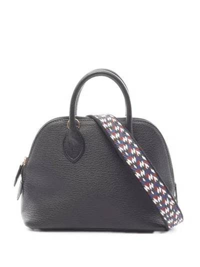 Hermes Bolide 1923 Mini Handbag In Black