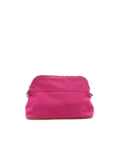 Hermes Hermès Bolide 25 Cosmetic Pouch In Pink