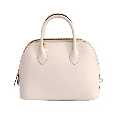 Pre-owned Hermes Bolide 25 Gold Hardware Nata
