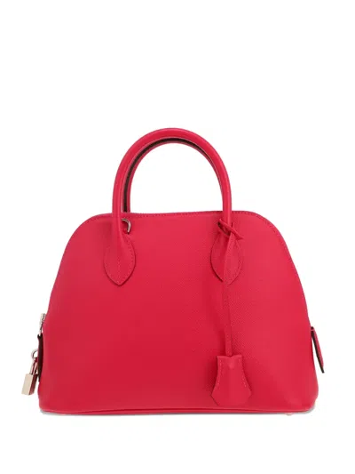 Pre-owned Hermes Bolide 27 Shoulder Bag In Pink