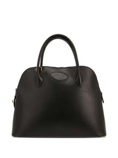 Pre-owned Hermes Bolide 31 Handbag In Black