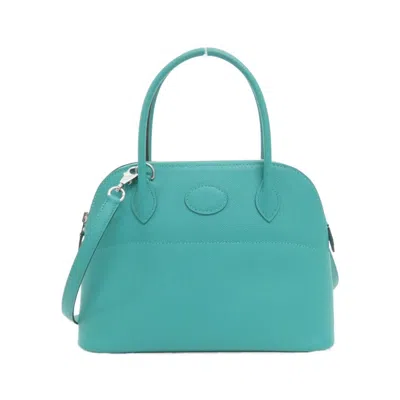 Pre-owned Hermes Bolide Epsom Leather Handbag () In Multi