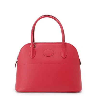 Pre-owned Hermes Bolide Epsom Leather Handbag () In Multi