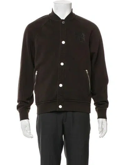 Pre-owned Hermes Bomber Jacket In Brown