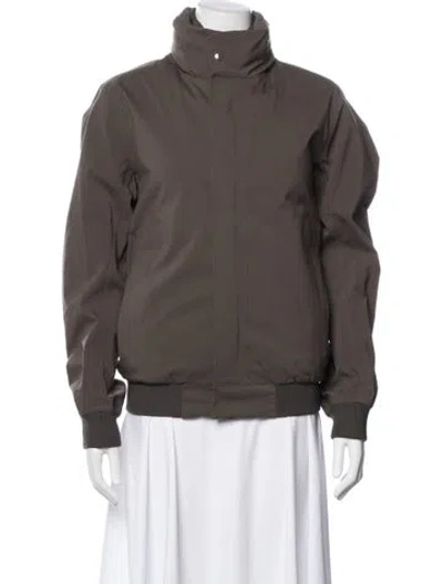 Pre-owned Hermes Bomber Jacket In Brown