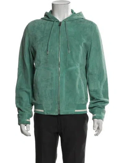 Pre-owned Hermes Bomber Jacket In Green
