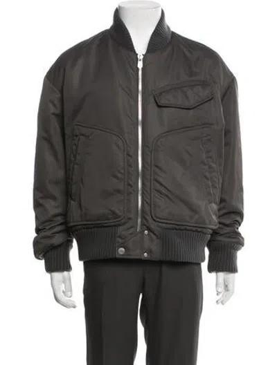 Pre-owned Hermes Bomber Jacket In Green