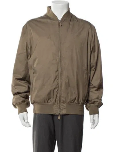 Pre-owned Hermes Bomber Jacket In Neutral