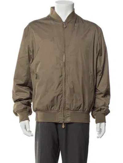 Pre-owned Hermes Bomber Jacket In Neutrals