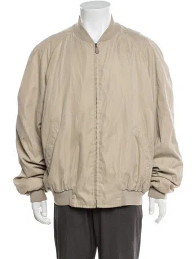 Pre-owned Hermes Bomber Jacket In Neutrals
