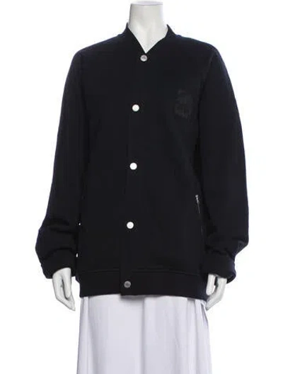 Pre-owned Hermes Bomber Jacket W/ Tags In Blue