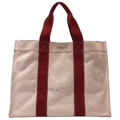 Pre-owned Hermes Bora Bora Canvas Handbag Tote Bag () In Multi