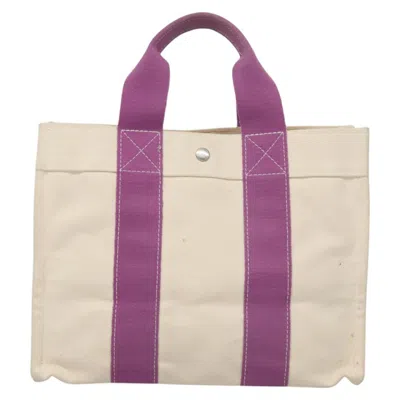 Pre-owned Hermes Hermès Bora Bora Ecru Canvas Tote Bag ()