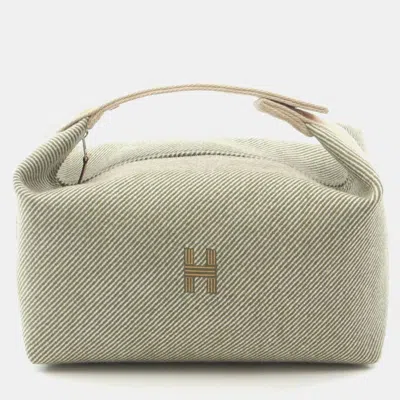 Pre-owned Hermes Bride- A- Brac Gm Bag In Sand