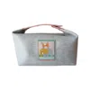 Hermes Bride A Brac Case Bag Animaux Blocks Grey