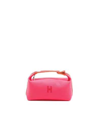 Hermes Hermès Bride À Brac Cloth Vanity Case In Pink