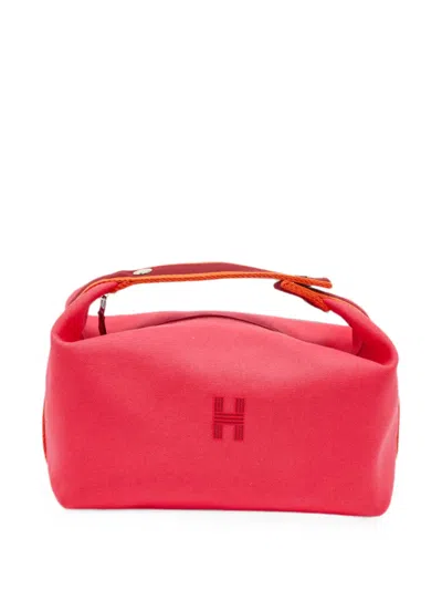 Pre-owned Hermes Bride-a-brac Tote Bag In Pink