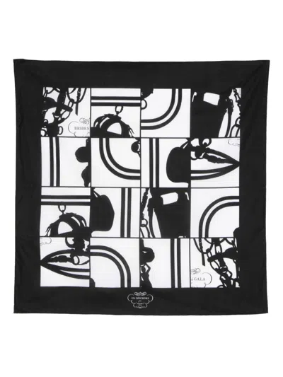 Pre-owned Hermes Brides De Gala Scarf In Green