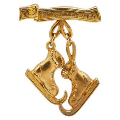 Pre-owned Hermes Brooch () In Multi