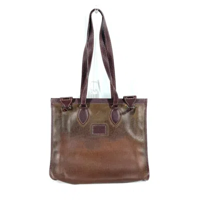 Pre-owned Hermes Brown Amazonia Shoulder Bag Tote Bag ()