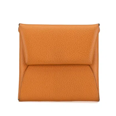 Pre-owned Hermes Brown Coin Purse/coin Case ()