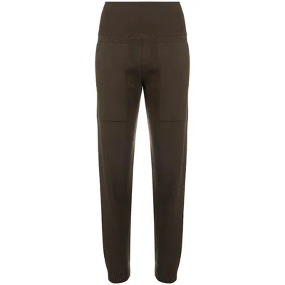Pre-owned Hermes Brown Knitted Lounge Trousers