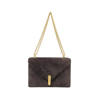 Pre-owned Hermes Brown Suede Shoulder Bag ()