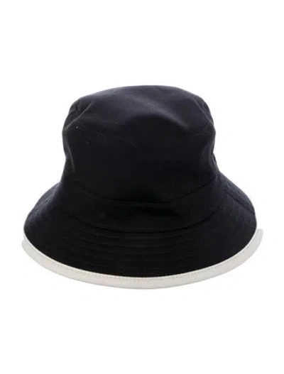 Pre-owned Hermes Bucket Hat In Black