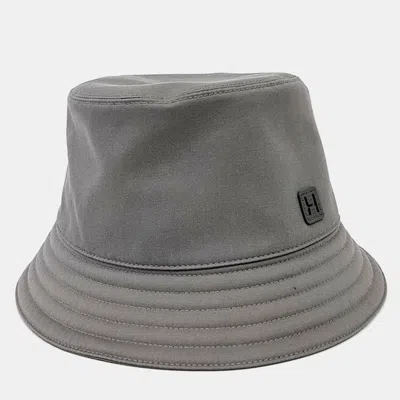 Pre-owned Hermes Hermès Bucket Hat In Brown