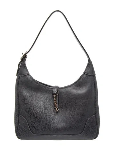Pre-owned Hermes Buffalo Trim Ii In Grey