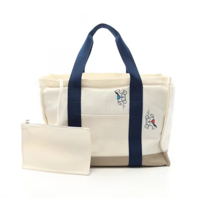 Pre-owned Hermes Canvas Tote Bag () In Multi