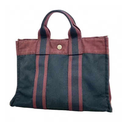 Pre-owned Hermes Canvas Tote Bag () In Multi