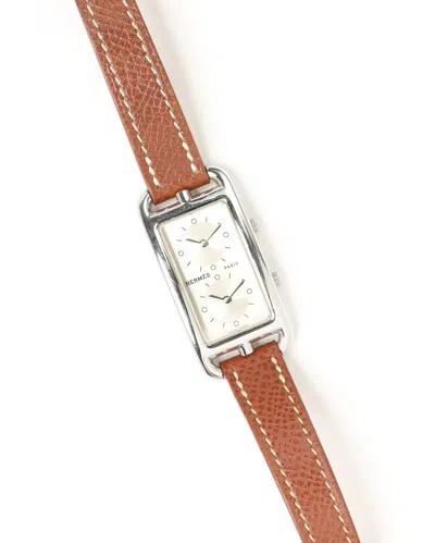 Pre-owned Hermes Hermès Cape Cod 20mm Ref Cc3.210 Watch