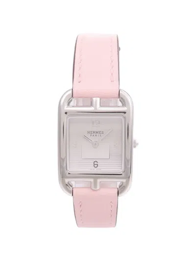 Pre-owned Hermes Cape Cod 23mm Watch In Gray